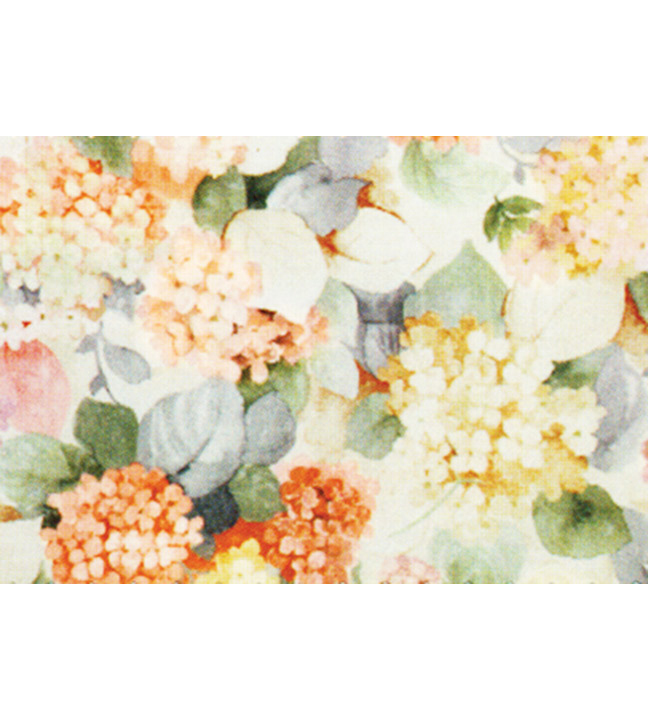 Coral Hydrangea Tablecloth 120"L x 60"W